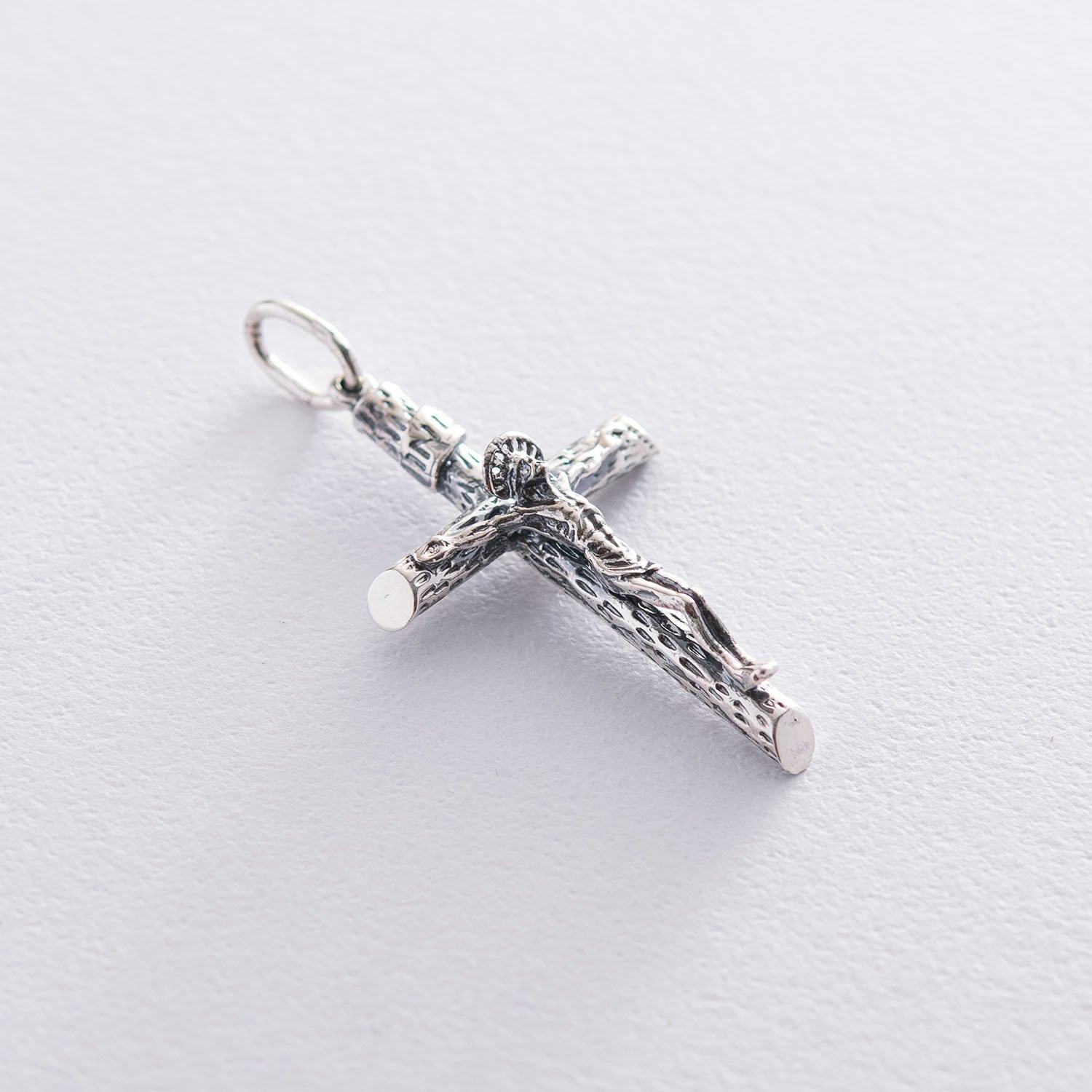 Православний хрест із срібла із чорнінням Oniks срібний
Православний хрест із срібла із чорнінням Oniks срібний