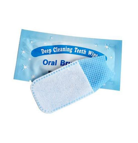 Салфетки-напальчники для отбеливания зубов: Одноразовые очистители полости рта светло-синий
Салфетки-напальчники для отбеливания зубов: Одноразовые очистители полости рта светло-синий