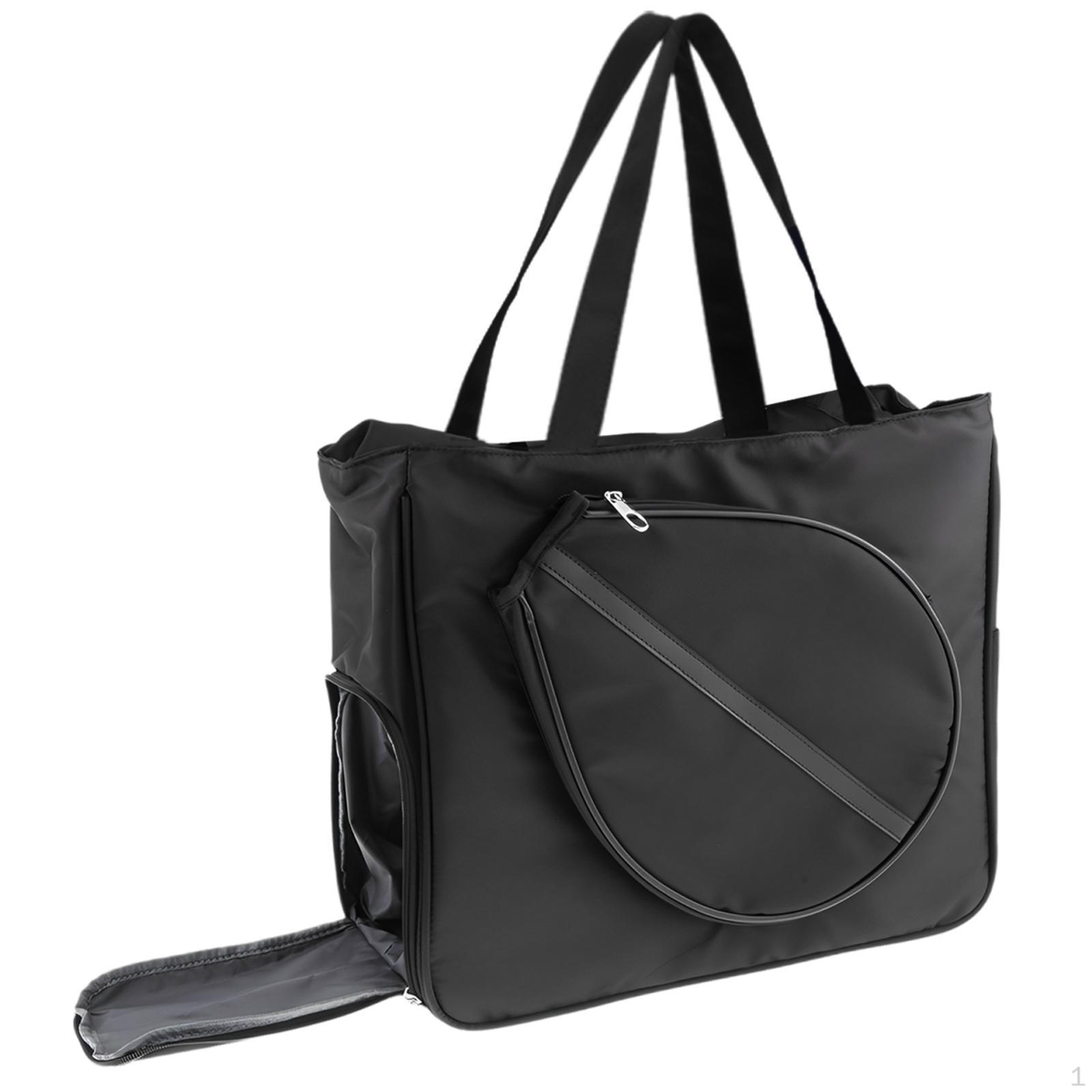 Tennis Tote Outdoor Sports Duffle Bag Equipment Organizer Multifunctional Large Capacity Portable чорний
Tennis Tote Outdoor Sports Duffle Bag Equipment Organizer Multifunctional Large Capacity Portable чорний