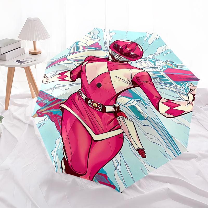 Pink Ranger Inspired Automatic Opening Folding Umbrella - 8 Rib Iron Frame, Portable Design for Outdoor Use, Ideal Gift for Fans and Travele
Pink Ranger Inspired Automatic Opening Folding Umbrella - 8 Rib Iron Frame, Portable Design for Outdoor Use, Ideal Gift for Fans and Travele