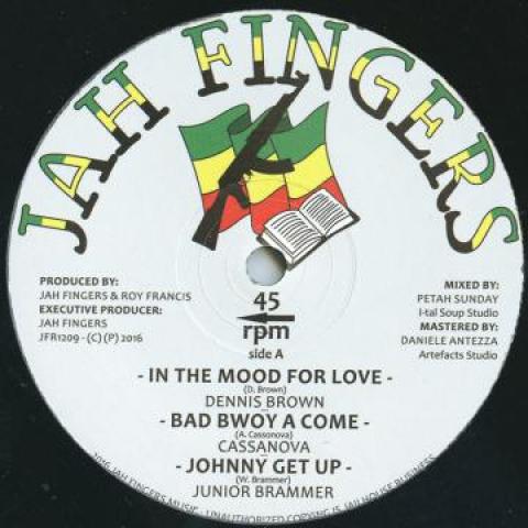 12inch Record DENNIS BROWN; CASSANOVA; JUNIOR BRA - In The Mood For Love; Bad Bwoy A Co JFR1209 Jah Fingers 2016 UK Reggae, Ska & Dub Used
12inch Record DENNIS BROWN; CASSANOVA; JUNIOR BRA - In The Mood For Love; Bad Bwoy A Co JFR1209 Jah Fingers 2016 UK Reggae, Ska & Dub Used