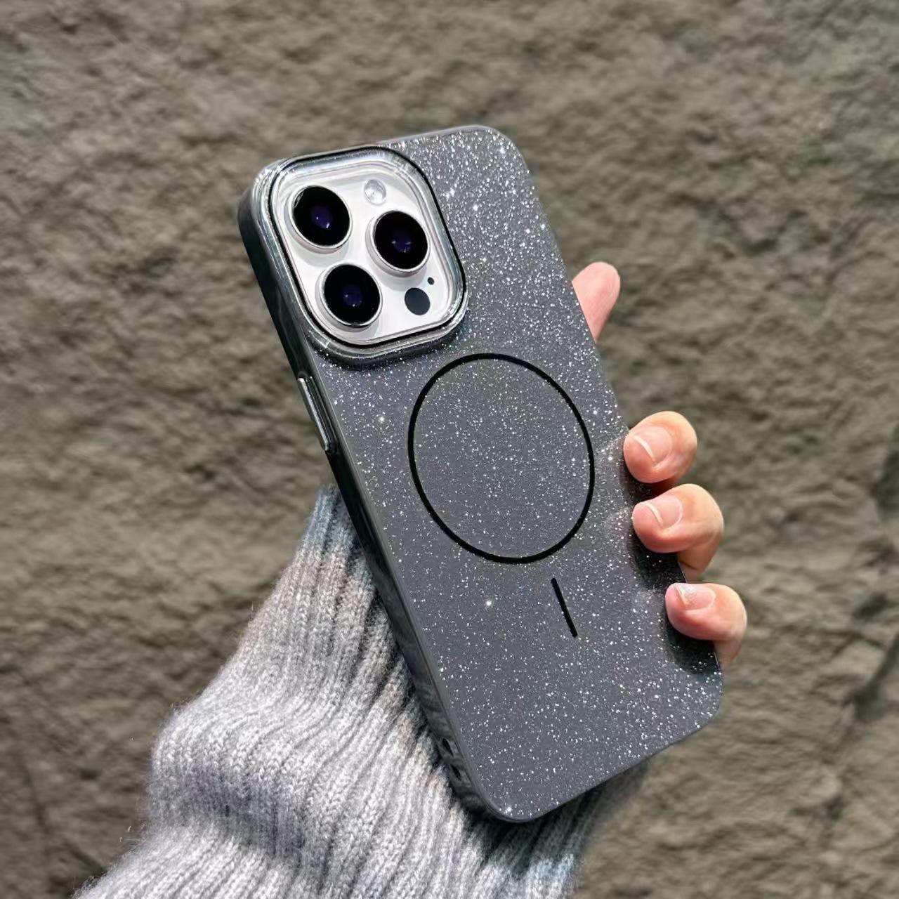 Applicable To Apple 16 Thin Circle Magnetic Suction Phone Case Official Glitter Powder IPhone 15 ProMax Premium Sense 14 Protection Case iPhone12pro
Applicable To Apple 16 Thin Circle Magnetic Suction Phone Case Official Glitter Powder IPhone 15 ProMax Premium Sense 14 Protection Case iPhone12pro