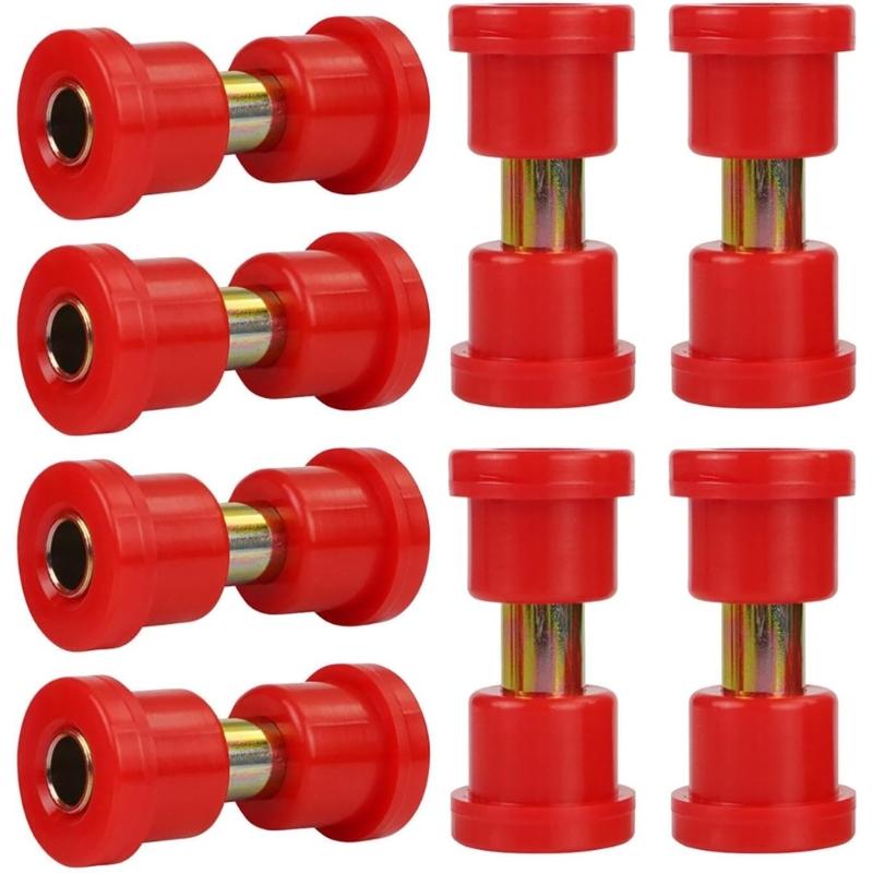 Front & Rear Spring Bushing Kit Bushing and Sleeve Kit for 1981-Up Replace 1012303 1015583 1 червоний
Front & Rear Spring Bushing Kit Bushing and Sleeve Kit for 1981-Up Replace 1012303 1015583 1 червоний
