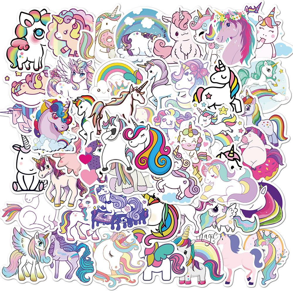 50 Cartoon Patterns Unicorn Doodle Stickers Suitcase Guitar Skateboard Waterproof No Glue Can Be Sticker
50 Cartoon Patterns Unicorn Doodle Stickers Suitcase Guitar Skateboard Waterproof No Glue Can Be Sticker