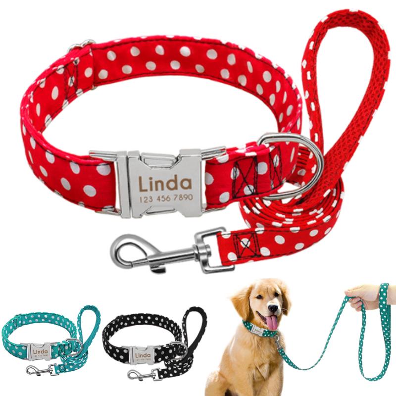 Personalized Dog Collar Dot Dogs Collars Nylon Pet Collars Engrave ID for Small Medium Large Pet Pitbull Red Blue Black S
Personalized Dog Collar Dot Dogs Collars Nylon Pet Collars Engrave ID for Small Medium Large Pet Pitbull Red Blue Black S