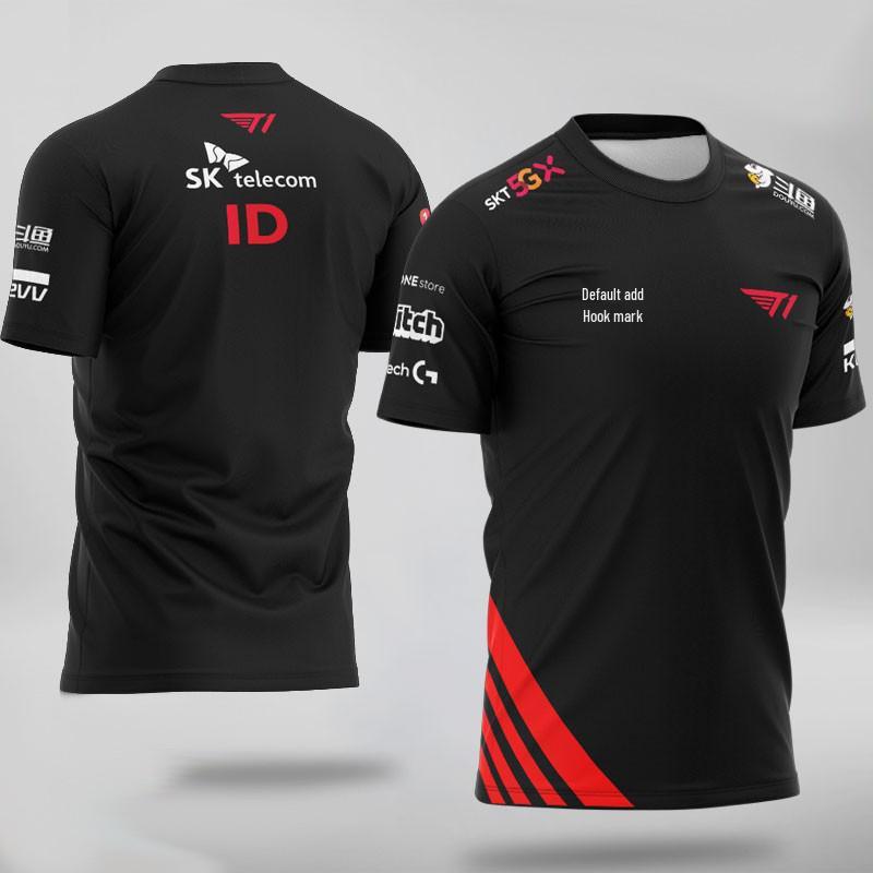 New SKT League of Legends 3D Printed Team Uniform T-shirt - Short Sleeve Champion Edition for Men S
New SKT League of Legends 3D Printed Team Uniform T-shirt - Short Sleeve Champion Edition for Men S