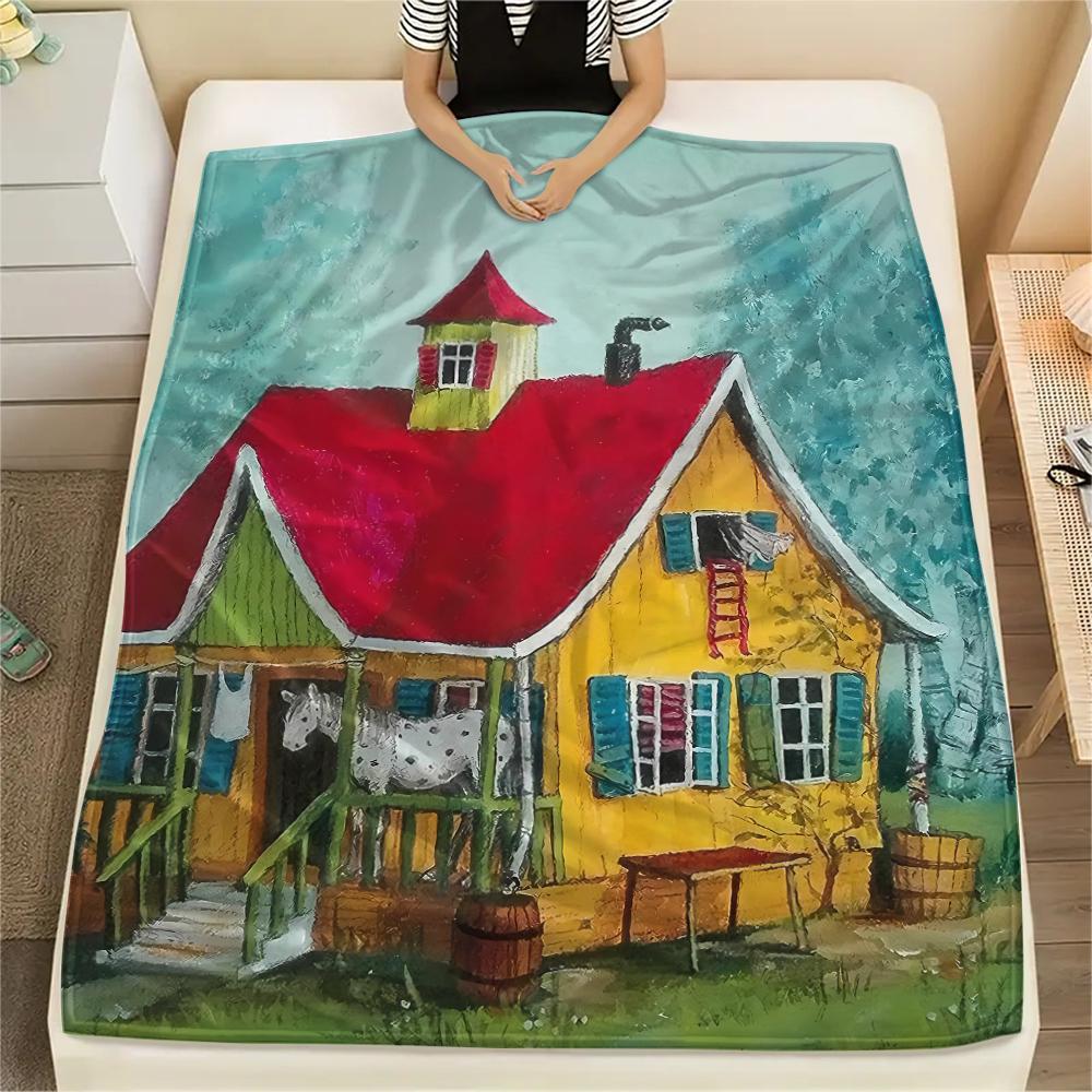 1PC Pippi Longstocking Print Flannel Blanket, High quality All Seasons, Home Decor, Warmth and Comfort, Perfect for Christmas Gifts 80cm x 120cm
1PC Pippi Longstocking Print Flannel Blanket, High quality All Seasons, Home Decor, Warmth and Comfort, Perfect for Christmas Gifts 80cm x 120cm