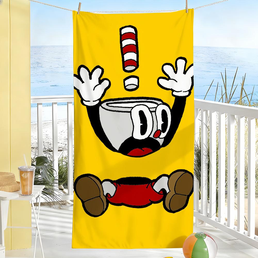 Cute C-CupHead And MugMan Towel Soft Pool Gift For Travel Gym Shower Camping Quick Dry Sports Large Beach Towels W30*H60(CM)
Cute C-CupHead And MugMan Towel Soft Pool Gift For Travel Gym Shower Camping Quick Dry Sports Large Beach Towels W30*H60(CM)