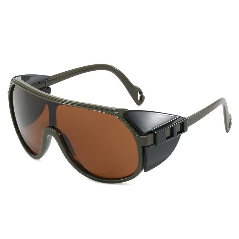 One-Piece True Film Sports Goggles Fashionable Personalized Men S And Women S Outdoor Riding Windproof Large-Frame Sunglasses Sunglasses
One-Piece True Film Sports Goggles Fashionable Personalized Men S And Women S Outdoor Riding Windproof Large-Frame Sunglasses Sunglasses