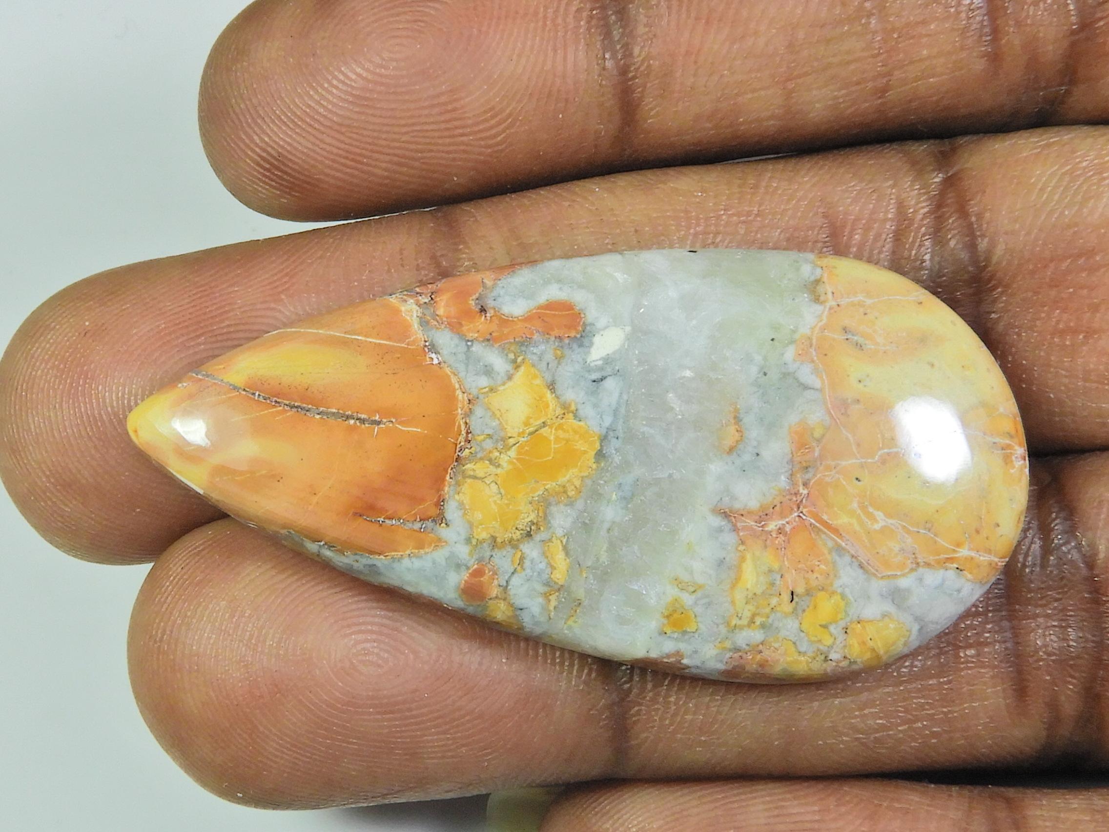 AA++ 57Cts. Natural Maligano Jasper Pear Cabochon Loose Gemstone 24X48X05MM ET-146
AA++ 57Cts. Natural Maligano Jasper Pear Cabochon Loose Gemstone 24X48X05MM ET-146