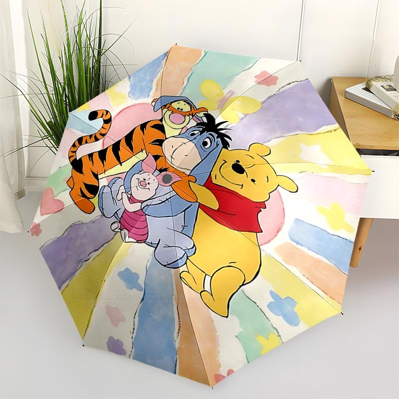 Winnie the Pooh, Friendship Themed Automatic Opening and Closing Umbrella, Brightly Colored 8-rib Portable Umbrella, Suitable for Men and Women, A Per
Winnie the Pooh, Friendship Themed Automatic Opening and Closing Umbrella, Brightly Colored 8-rib Portable Umbrella, Suitable for Men and Women, A Per