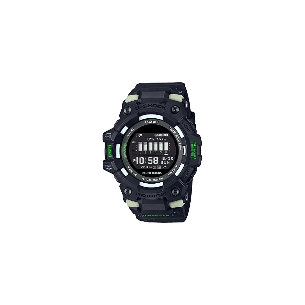 Casio G-Squad GBD-100LM-1JF Men s Bluetooth Watch Black, Shock Resistant, Digital Display
Casio G-Squad GBD-100LM-1JF Men s Bluetooth Watch Black, Shock Resistant, Digital Display