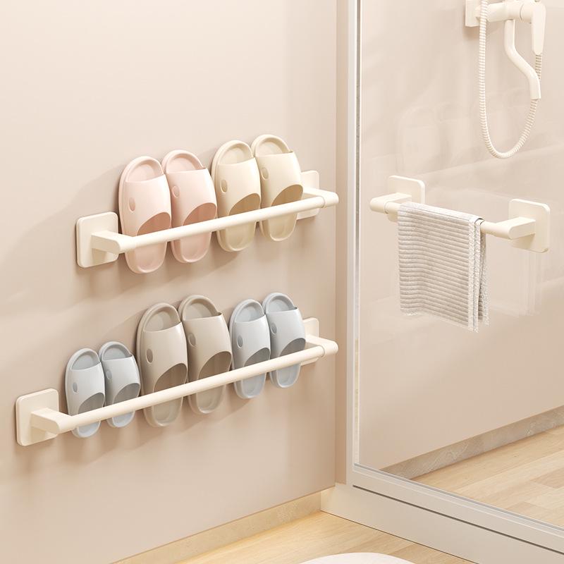 Настенная сливная подставка для тапочек для ванной Slipper Rack 
Настенная сливная подставка для тапочек для ванной Slipper Rack