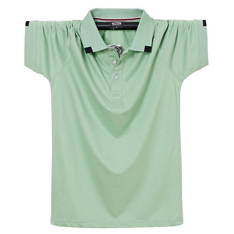 Поло-футболка больших размеров для мужчин, с коротким рукавом, отложным воротником, идеально подходит для среднего и молодого возраста, доступны очень большие размеры. L светло-зеленый
Поло-футболка больших размеров для мужчин, с коротким рукавом, отложным воротником, идеально подходит для среднего и молодого возраста, доступны очень большие размеры. L светло-зеленый