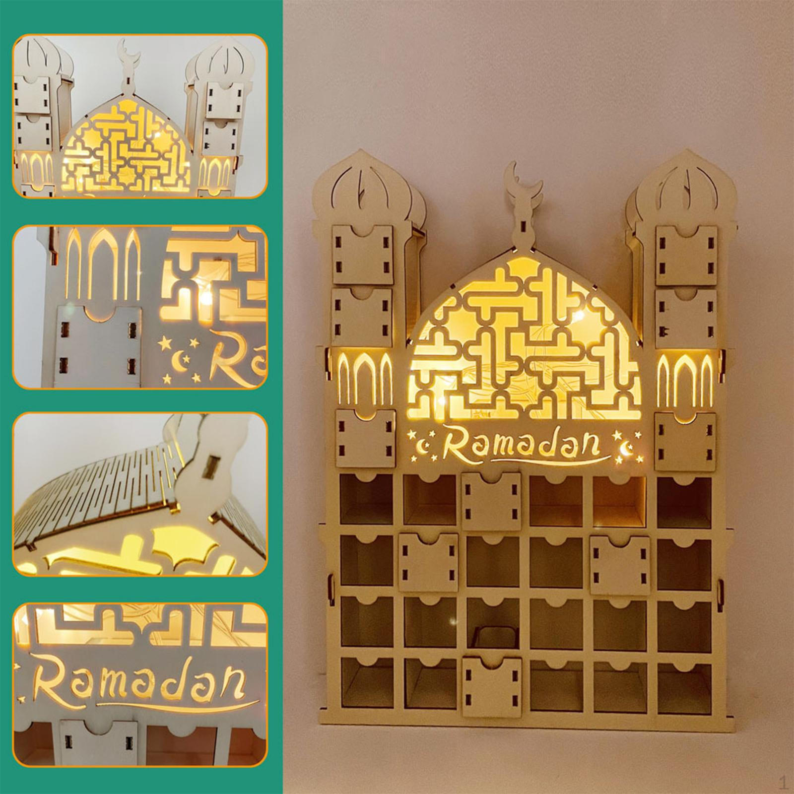 Ramadan Advent Calendar Holiday Decoration Table Decor Gift for Kids
Ramadan Advent Calendar Holiday Decoration Table Decor Gift for Kids