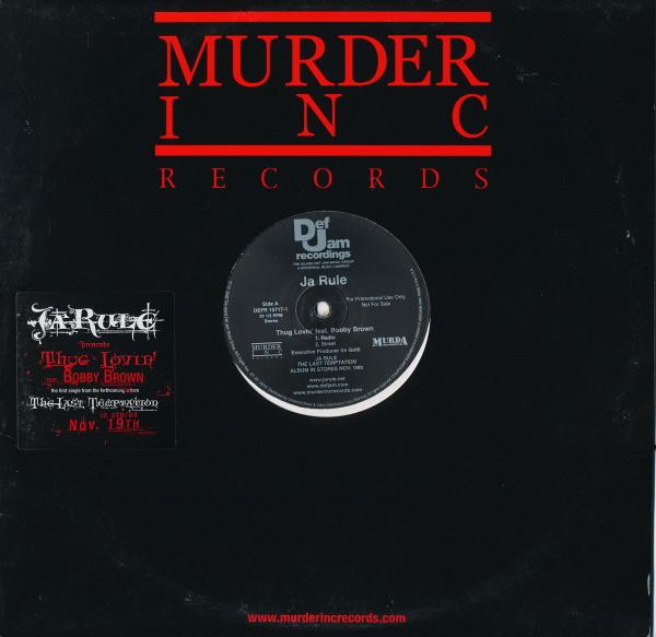 12-дюймовая пластинка JA RULE - Thug Lovin DEFR157171PROMO Def Jam Recordi 2002 US Рэп и Хип-Хоп/R&B Б/У
12-дюймовая пластинка JA RULE - Thug Lovin DEFR157171PROMO Def Jam Recordi 2002 US Рэп и Хип-Хоп/R&B Б/У