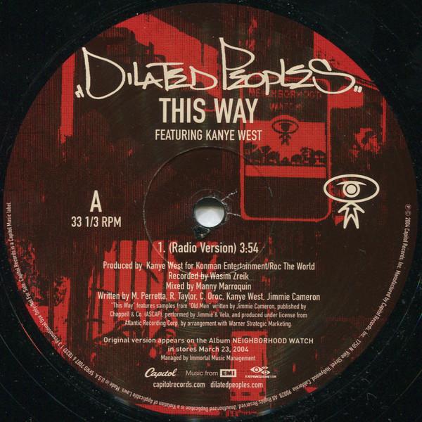12inch Record DILATED PEOPLES - This Way SPRO70876183371 Capitol Records 2004 US Rap & Hip-Hop/R&B Used
12inch Record DILATED PEOPLES - This Way SPRO70876183371 Capitol Records 2004 US Rap & Hip-Hop/R&B Used