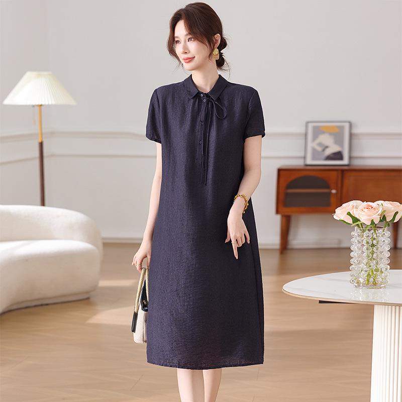 Elegant Summer Lapel Dress for Middle-Aged and Senior Women 2026 4XL
Elegant Summer Lapel Dress for Middle-Aged and Senior Women 2026 4XL