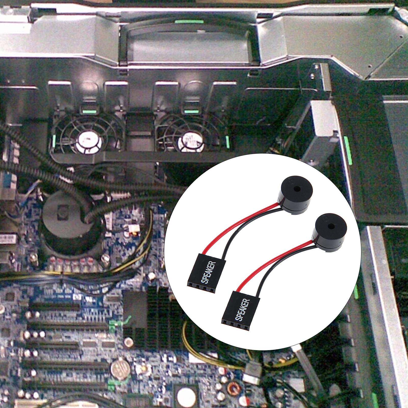 2pcs Motherboard Speaker Mini Plug Buzzer PC Internal Speaker for System Alerts Startup Sounds with Simple Beep Design
2pcs Motherboard Speaker Mini Plug Buzzer PC Internal Speaker for System Alerts Startup Sounds with Simple Beep Design