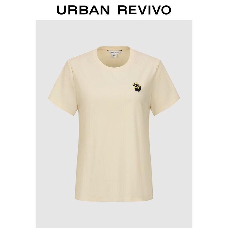 UR 2026 Spring Women s Color-Block Embroidered T-Shirt L
UR 2026 Spring Women s Color-Block Embroidered T-Shirt L