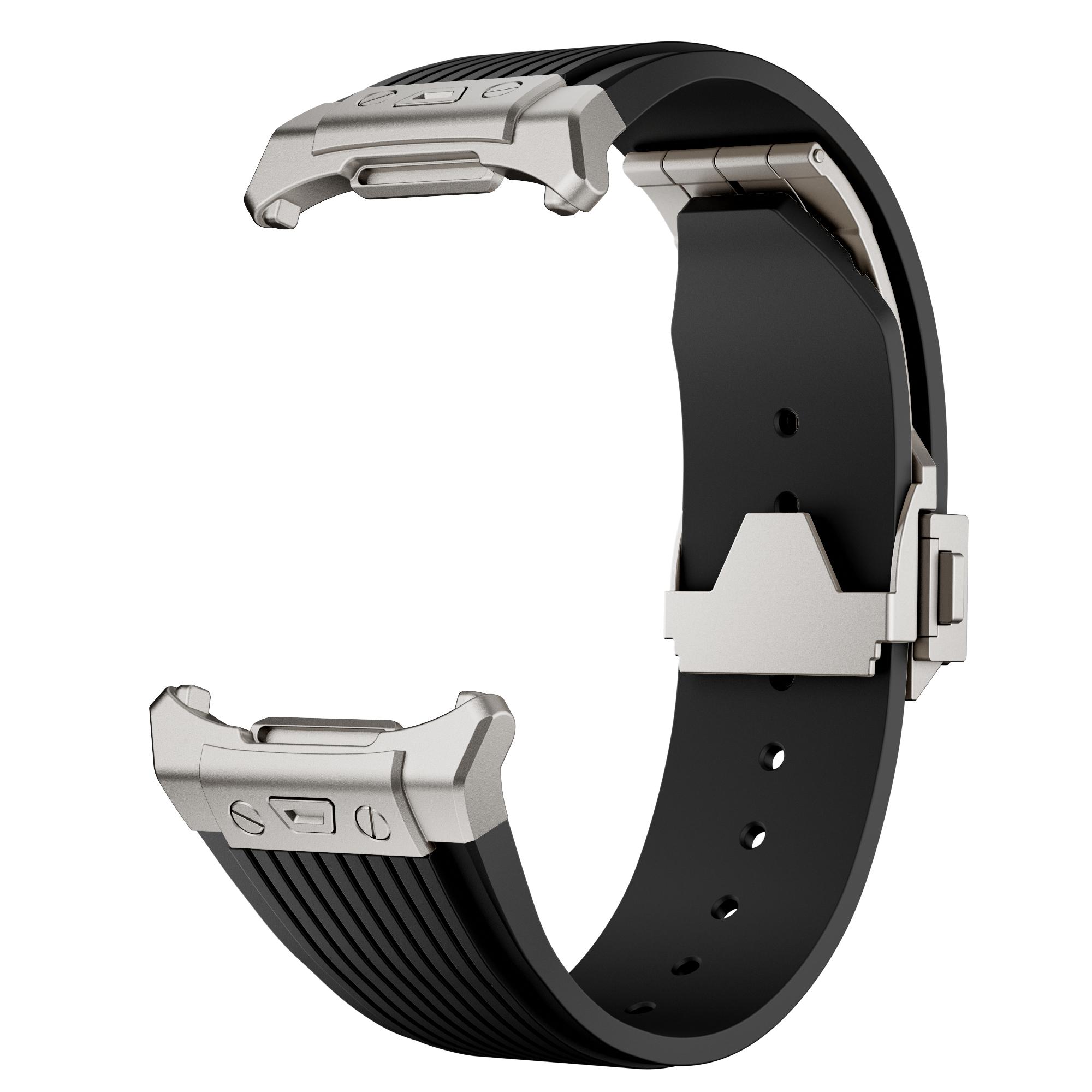 For Samsung Galaxy Watch Ultra 47mm Silicone Band Titanium Connector Silver Buckle Watch Strap Orange
For Samsung Galaxy Watch Ultra 47mm Silicone Band Titanium Connector Silver Buckle Watch Strap Orange