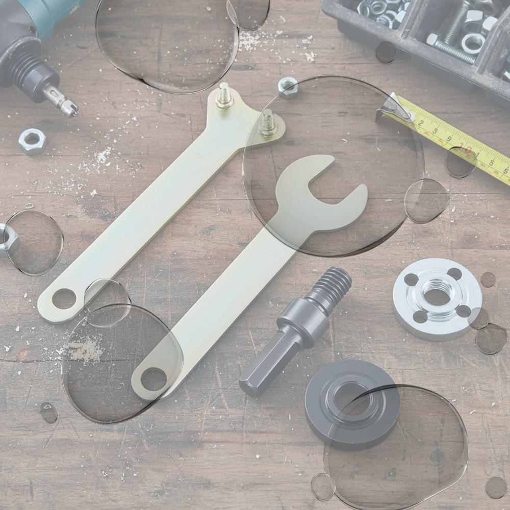 10mm Electric Drill Adapter Power Tool with Spanner 5 in 1 Grinder Flange Angle Wrench Spanner for Cutting Disc Polishing Wheel China Mainland
10mm Electric Drill Adapter Power Tool with Spanner 5 in 1 Grinder Flange Angle Wrench Spanner for Cutting Disc Polishing Wheel China Mainland