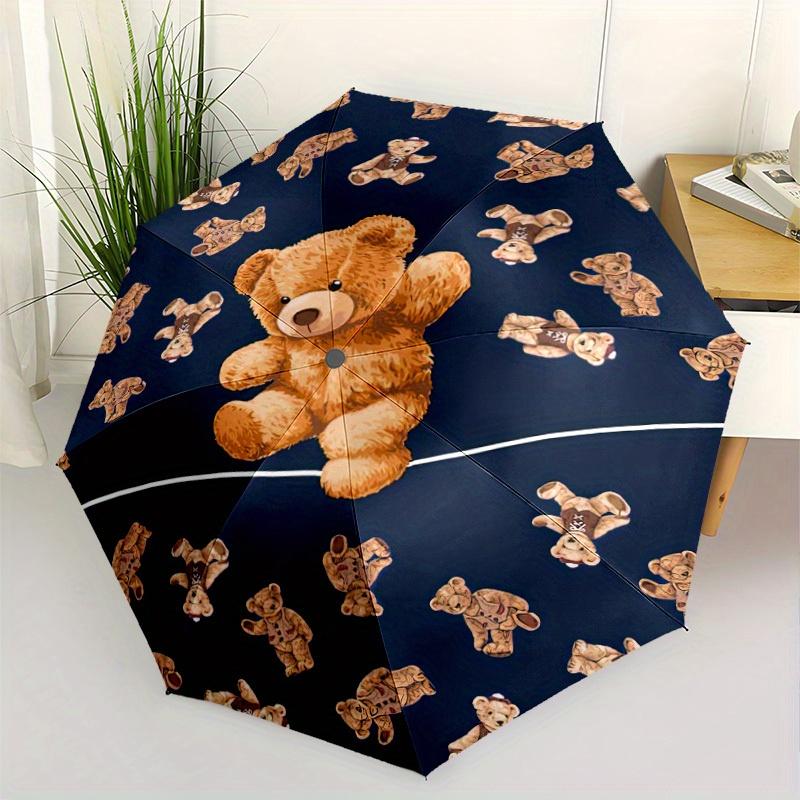 1pc Teddy Bear Pattern Automatic Folding Umbrella - Compact Lightweight 8-Rib Design, Durable Plastic/Iron Frame, Automatic Op (as the picture,Iron&8K)
1pc Teddy Bear Pattern Automatic Folding Umbrella - Compact Lightweight 8-Rib Design, Durable Plastic/Iron Frame, Automatic Op (as the picture,Iron&8K)