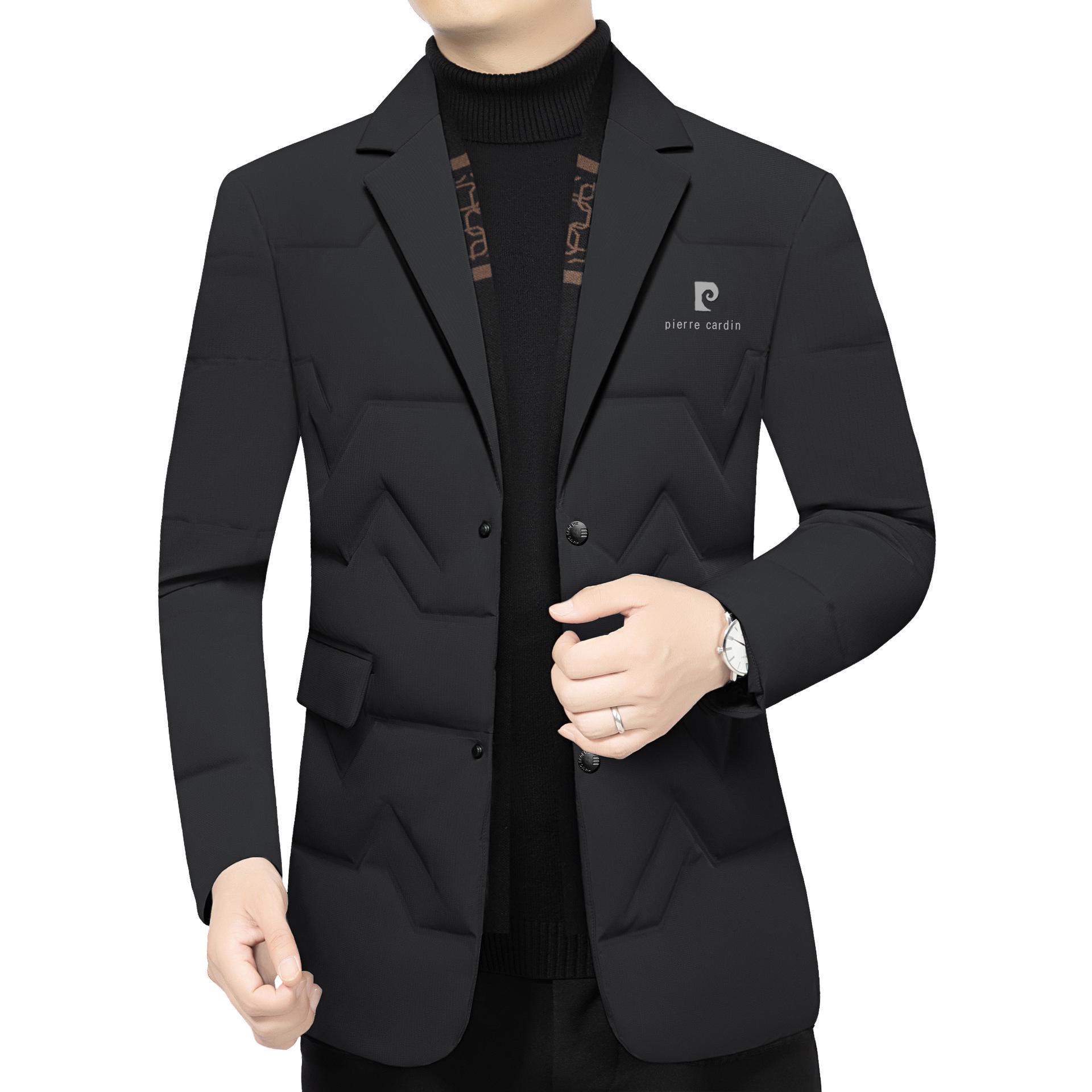 Men s Winter 2025 Suit Collar Lightweight Down Jacket - Warm White Duck Down Top for Middle-Aged Fathers 170 чорний
Men s Winter 2025 Suit Collar Lightweight Down Jacket - Warm White Duck Down Top for Middle-Aged Fathers 170 чорний