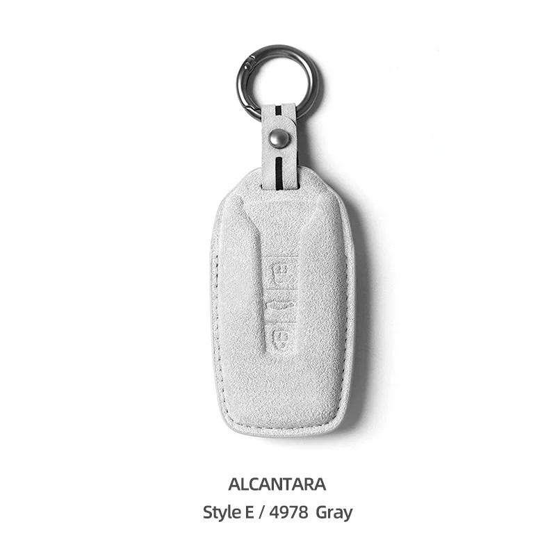For Volkswagen VW Polo Tiguan Golf Jetta Beetle Eos Scirocco Up Transporter Sharan Made of Alcantara Wrap Car Key Case Cover Style E Gray
For Volkswagen VW Polo Tiguan Golf Jetta Beetle Eos Scirocco Up Transporter Sharan Made of Alcantara Wrap Car Key Case Cover Style E Gray