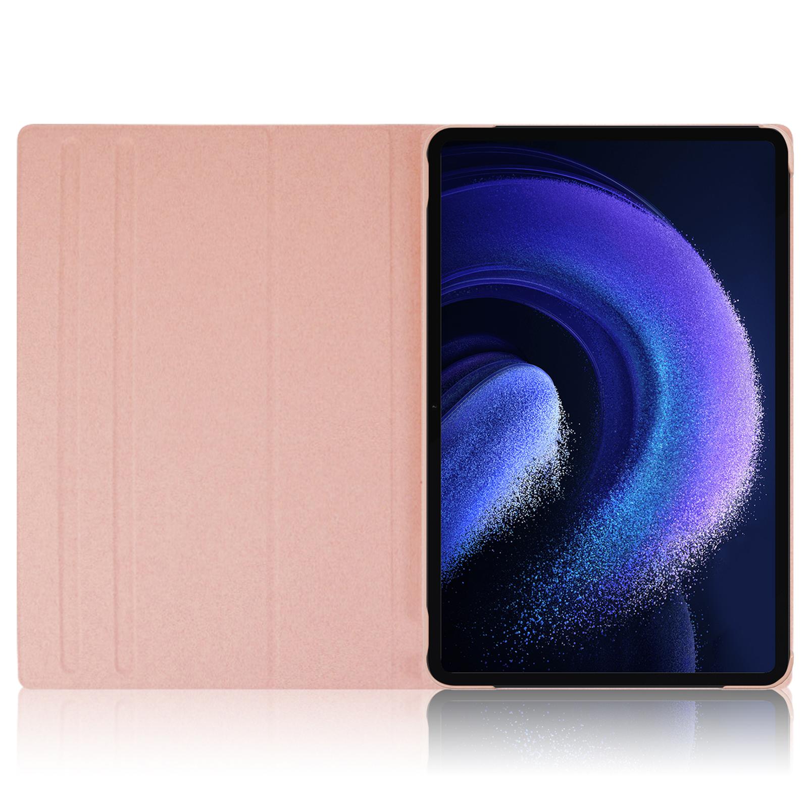 For Xiaomi Pad 6 Pro Rotary Stand Leather Case Pen Holder Design Tablet Drop-proof Cover Pink
For Xiaomi Pad 6 Pro Rotary Stand Leather Case Pen Holder Design Tablet Drop-proof Cover Pink