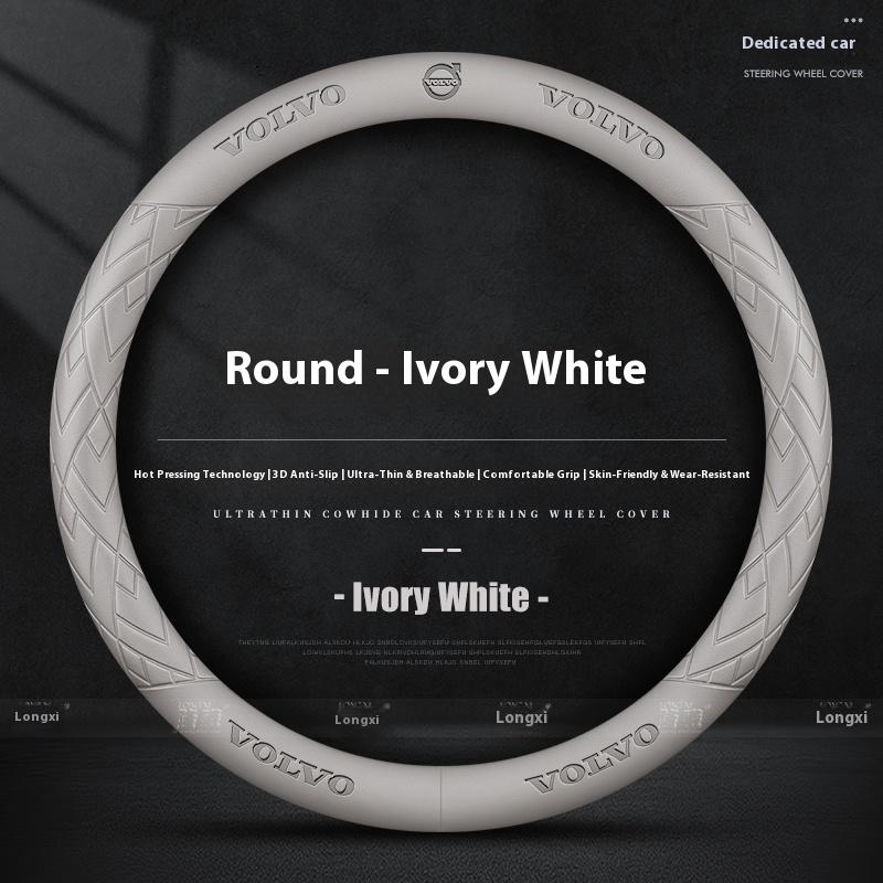 Car High-End Leather Anti-slip Steering Wheel Cover For Volvo XC40 XC60 XC70 XC90 C30 C70 S40 S60 S80 S90 V40 V50 V60 V70 V90 білий
Car High-End Leather Anti-slip Steering Wheel Cover For Volvo XC40 XC60 XC70 XC90 C30 C70 S40 S60 S80 S90 V40 V50 V60 V70 V90 білий