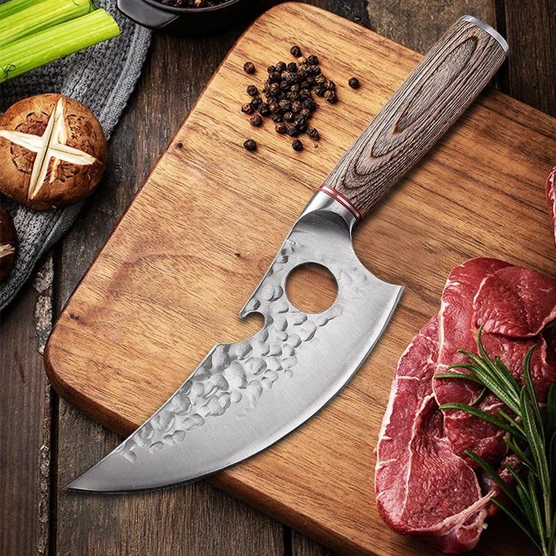 Нож для обвалки из нержавеющей стали. Кухонный нож ручной ковки с деревянной ручкой. Нож для мясника. Нож для резки мяса. Нож для резки рыбы. Бытовые кухонные аксессуары. 1pcs
Нож для обвалки из нержавеющей стали. Кухонный нож ручной ковки с деревянной ручкой. Нож для мясника. Нож для резки мяса. Нож для резки рыбы. Бытовые кухонные аксессуары. 1pcs