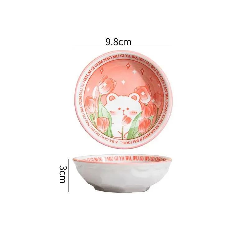 3.5 Inch Japanese Style Ceramic Dessert Sauce Dish Tableware Creative Cute Cartoon Pet Pattern Circular Shape Fruit Sushi Plates
3.5 Inch Japanese Style Ceramic Dessert Sauce Dish Tableware Creative Cute Cartoon Pet Pattern Circular Shape Fruit Sushi Plates