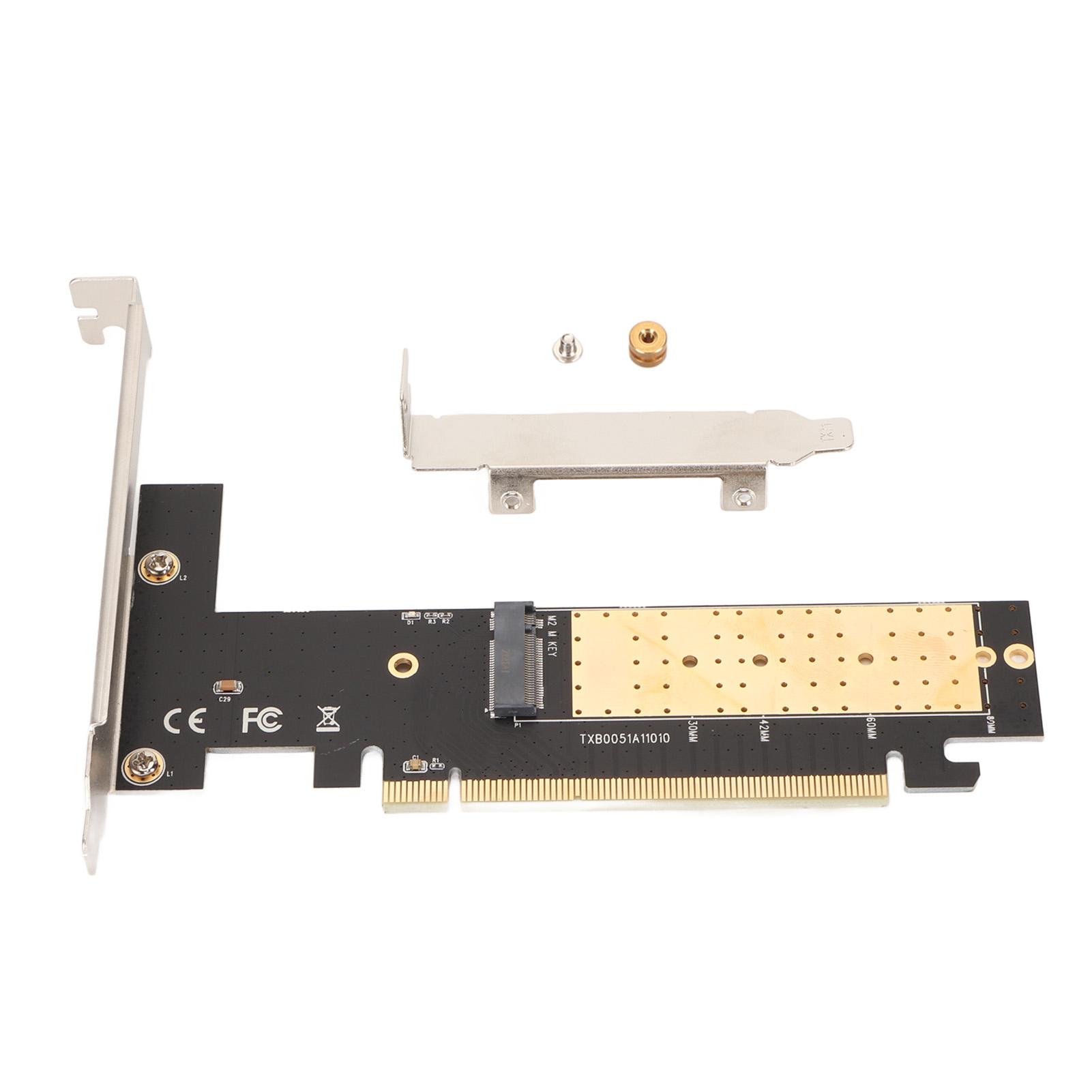 Адаптер M.2 NVMe до PCIe 3.0 X16 До 32 Гбіт/с NVME SSD до Карти Розширення PCIe для M.2 M‑Key 2280
Адаптер M.2 NVMe до PCIe 3.0 X16 До 32 Гбіт/с NVME SSD до Карти Розширення PCIe для M.2 M‑Key 2280