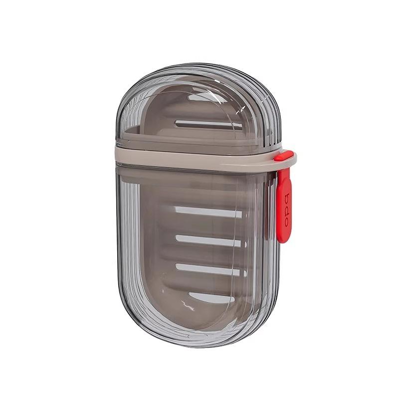 Portable Plastic Soap Box with Lid Household Bathroom Drain Tray Transparent Leakproof Soap Dishes for Outdoor Camping Traveling
Portable Plastic Soap Box with Lid Household Bathroom Drain Tray Transparent Leakproof Soap Dishes for Outdoor Camping Traveling