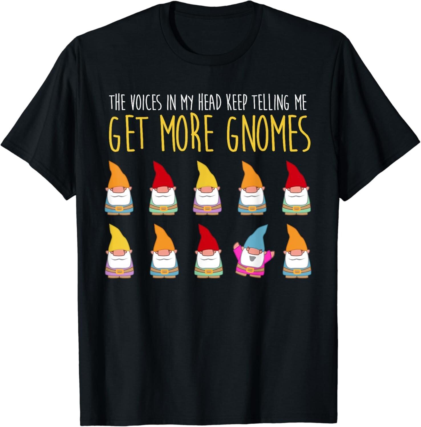 Voices Tell Me More Gnomes Funny Gardening Gift Unisex T-Shirt 5XL різнокольоровий
Voices Tell Me More Gnomes Funny Gardening Gift Unisex T-Shirt 5XL різнокольоровий
