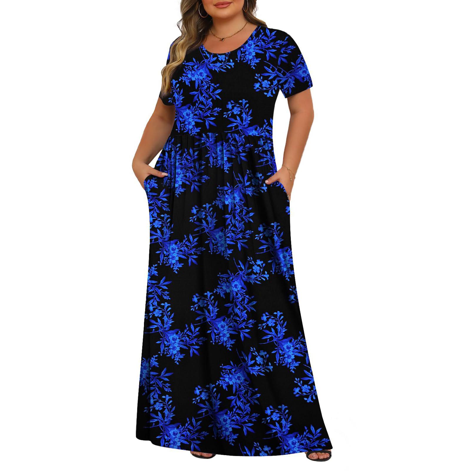 Women s Casual Short-Sleeved Printed Pocket Long Dress XL кавун червоний колір
Women s Casual Short-Sleeved Printed Pocket Long Dress XL кавун червоний колір