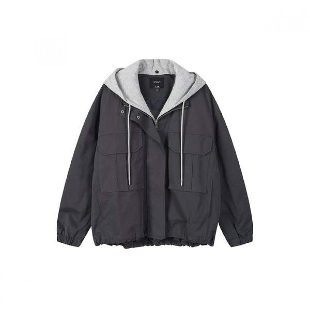 Big Pocket Hoodie Boxy Jumper As1wz260 CH (charcoal)/FF
Big Pocket Hoodie Boxy Jumper As1wz260 CH (charcoal)/FF