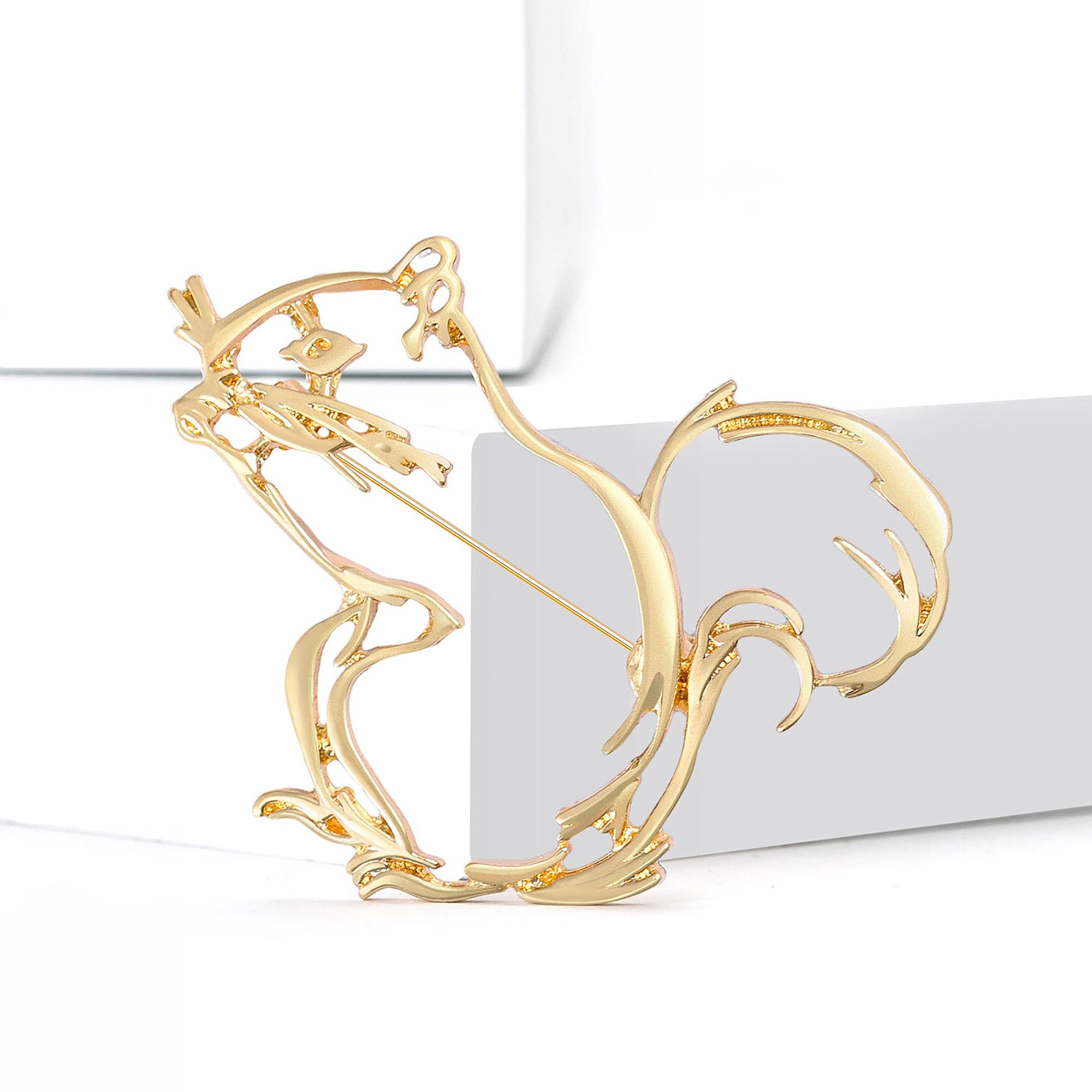 Classic Openwork Squirrel Brooches for Women Unisex Cute Animal Pins Friend Event Party New Gifts Jewelry Decoration Accessories
Classic Openwork Squirrel Brooches for Women Unisex Cute Animal Pins Friend Event Party New Gifts Jewelry Decoration Accessories