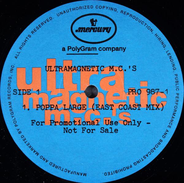 12inch Record ULTRAMAGNETIC MCS Poppa Large PRO9871 Mercury 1992 US Rap HipHopRB Used
12inch Record ULTRAMAGNETIC MCS Poppa Large PRO9871 Mercury 1992 US Rap HipHopRB Used