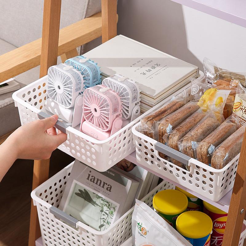 Household Miscellaneous Storage Basket Snack Toy Storage Box Plastic Shelf Dormitory Kitchen Tabletop Minimalist Storage Box
Household Miscellaneous Storage Basket Snack Toy Storage Box Plastic Shelf Dormitory Kitchen Tabletop Minimalist Storage Box