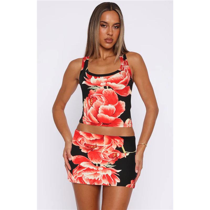 2025 Women s Slim-fit Off-the-Shoulder Tank Top and Printed Skirt Set for Nights Out XL
2025 Women s Slim-fit Off-the-Shoulder Tank Top and Printed Skirt Set for Nights Out XL