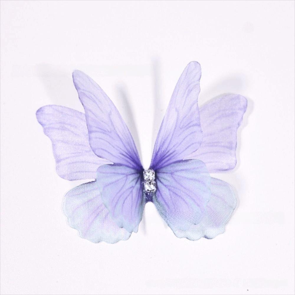 50Pcs 3D Organza Fabric Butterfly Appliques Colorful Double-layer Chiffon Butterfly Embroidered Patches Translucent
50Pcs 3D Organza Fabric Butterfly Appliques Colorful Double-layer Chiffon Butterfly Embroidered Patches Translucent