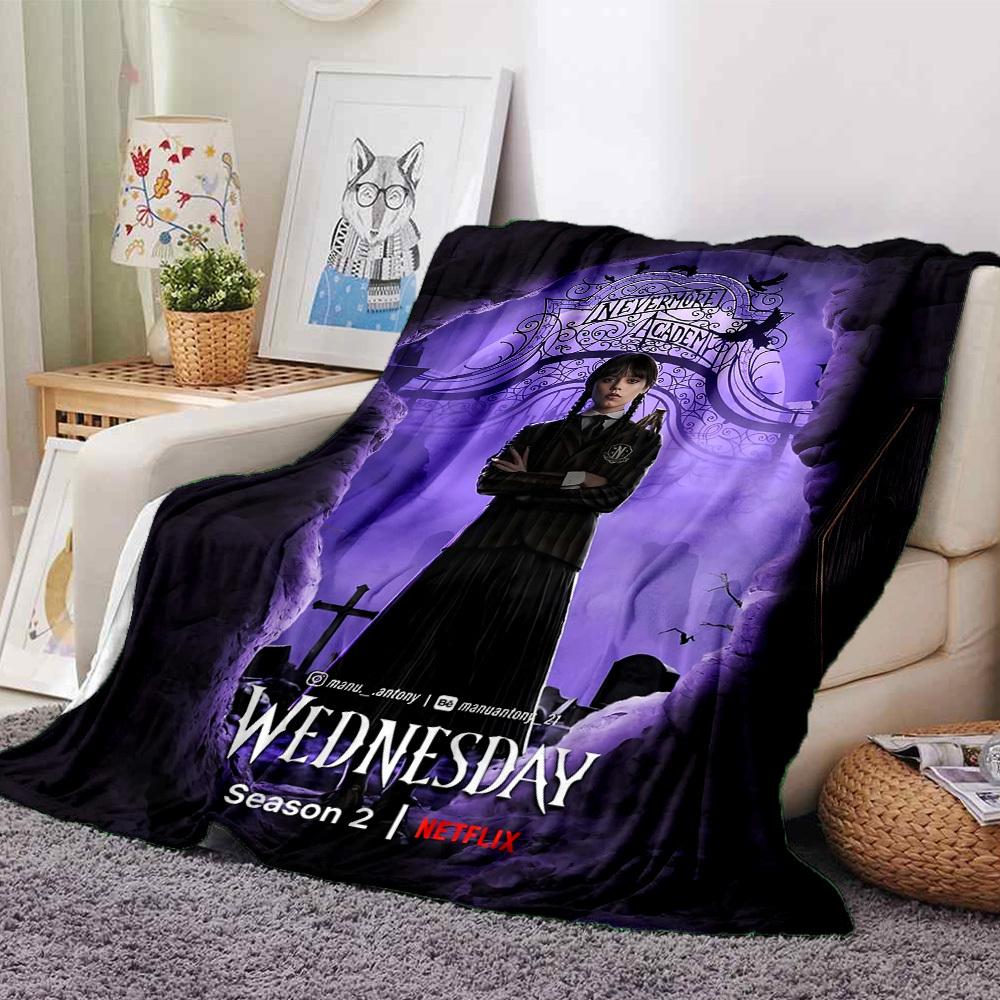 1pc Nevermore Academy Wednesday Soft Flannel All-Season Throw for Home, Office, Outdoor UseDurable Comfort 100580 80cmx120cm(31inx47in)
1pc Nevermore Academy Wednesday Soft Flannel All-Season Throw for Home, Office, Outdoor UseDurable Comfort 100580 80cmx120cm(31inx47in)