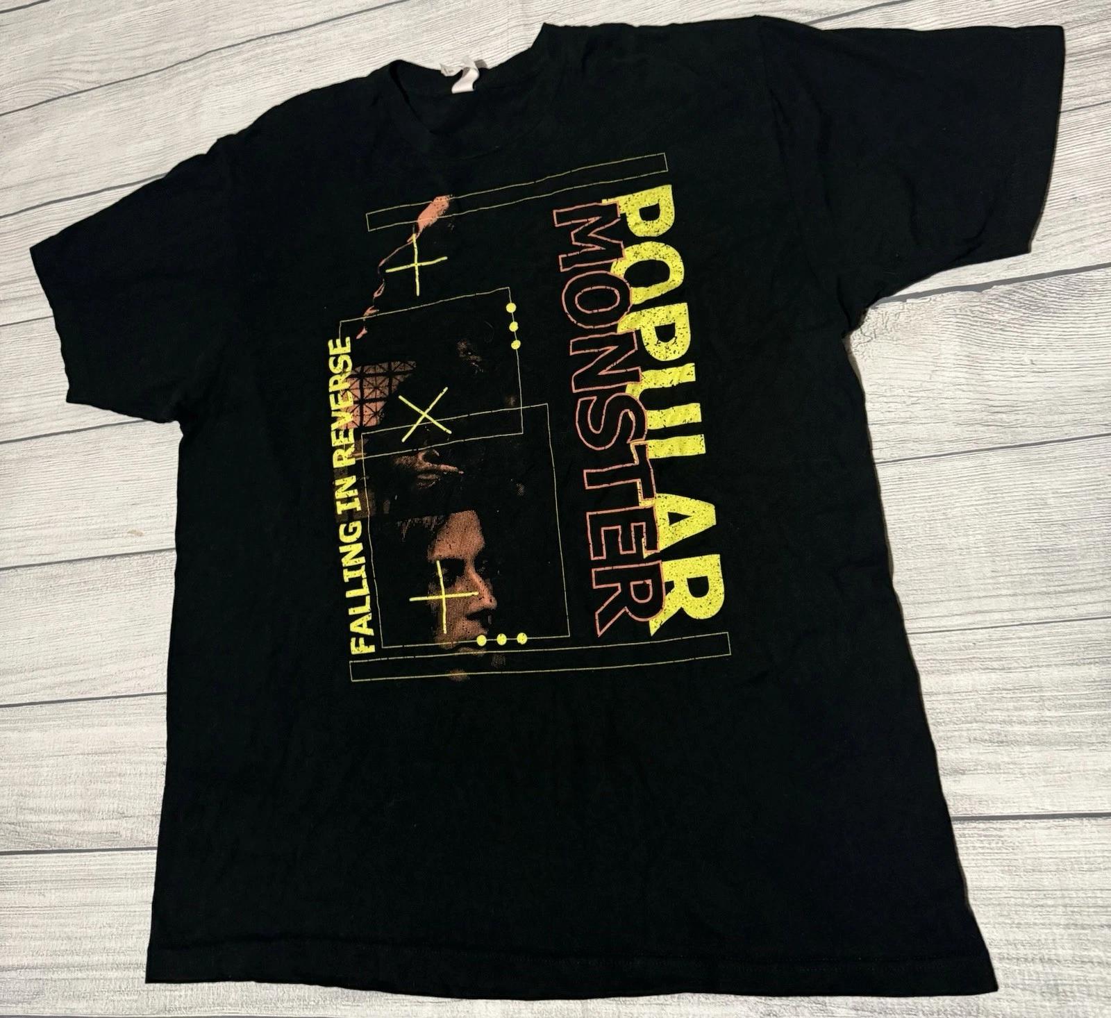 Falling In Reverse Popular Monster Graphic T Shirt Size XL Black Rare Graphic 4XL
Falling In Reverse Popular Monster Graphic T Shirt Size XL Black Rare Graphic 4XL