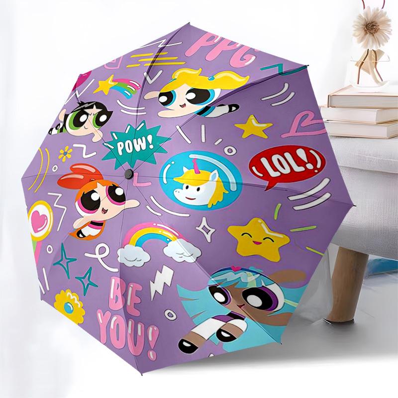 1pc Powerpuff Girls Automatic Folding Umbrella, Portable 3-Fold Design, 8-Bone Iron Frame Outdoor Umbrella, Ideal Gift for Fans, Travelers, Daily Use,
1pc Powerpuff Girls Automatic Folding Umbrella, Portable 3-Fold Design, 8-Bone Iron Frame Outdoor Umbrella, Ideal Gift for Fans, Travelers, Daily Use,