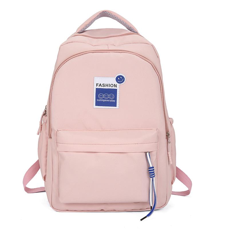 School bag 2024 new backpack casual simple college style junior high school student backpack large capacity bag рожевий
School bag 2024 new backpack casual simple college style junior high school student backpack large capacity bag рожевий