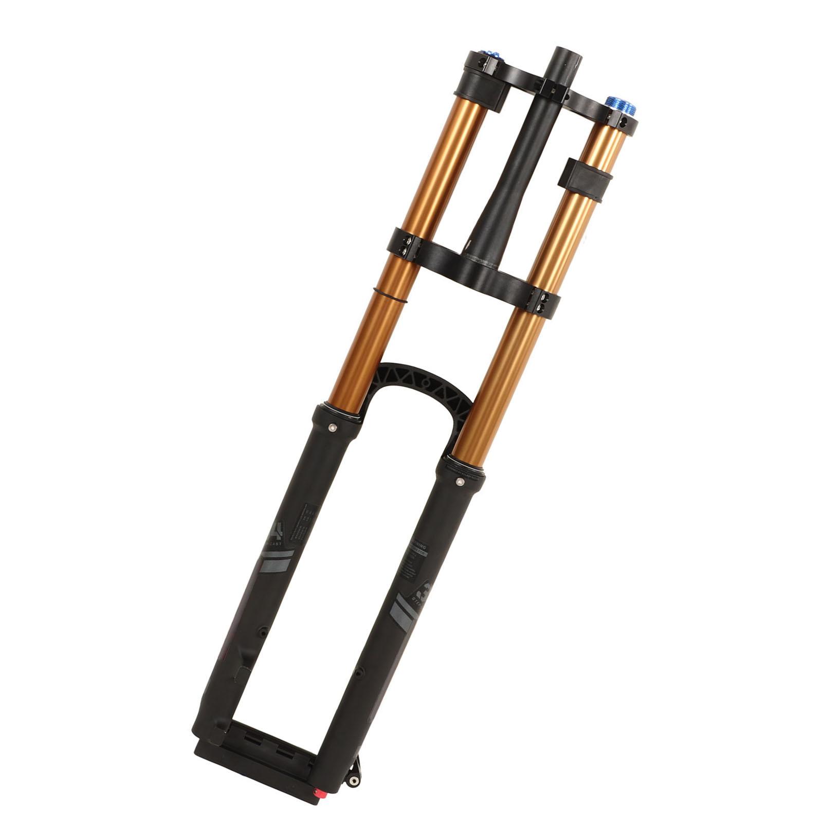 Mountain Bike Suspension Front Fork 29 Inch Aluminum Alloy Double Shoulder Shock Absorber Front Fork Tapered Steerer Manual Lockout Golden
Mountain Bike Suspension Front Fork 29 Inch Aluminum Alloy Double Shoulder Shock Absorber Front Fork Tapered Steerer Manual Lockout Golden