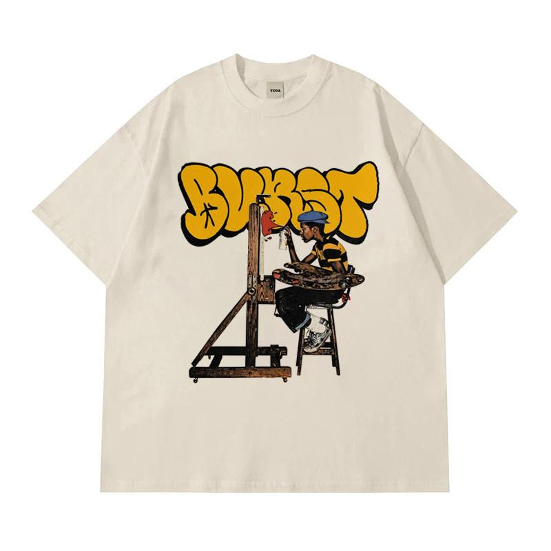 Mens TShirt 100 Cotton Summer Graphic Oversized High Quality Short Sleeve Tops Tees Korean Fashion Y2k Streetwear Clothing 4XL
Mens TShirt 100 Cotton Summer Graphic Oversized High Quality Short Sleeve Tops Tees Korean Fashion Y2k Streetwear Clothing 4XL