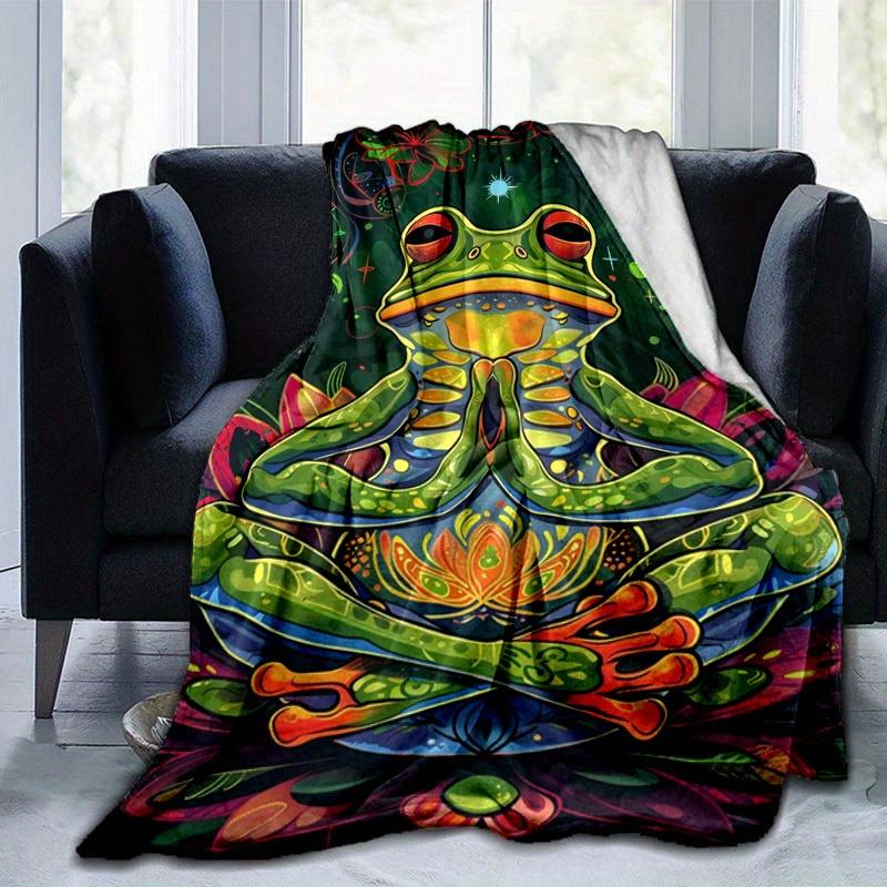 1pc. Psychedelic Frog Meditation Blanket - Colorful Home Office Outdoor 100x150cm
1pc. Psychedelic Frog Meditation Blanket - Colorful Home Office Outdoor 100x150cm